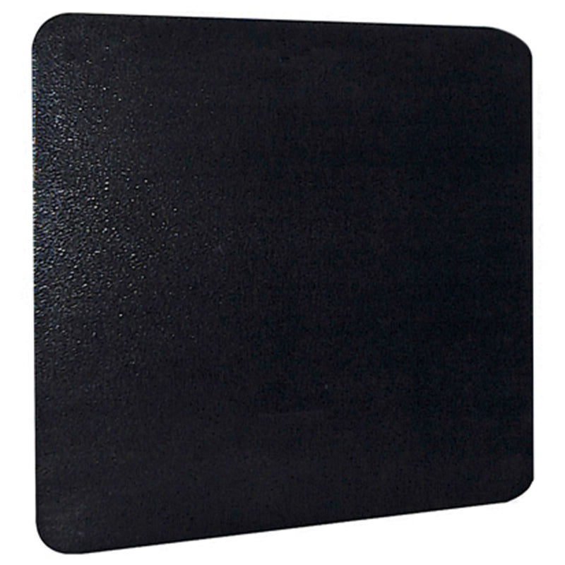 Imperial Woodgrain Thermal Stove Wall Board, Floor Protector, 32 x 42 In, Black