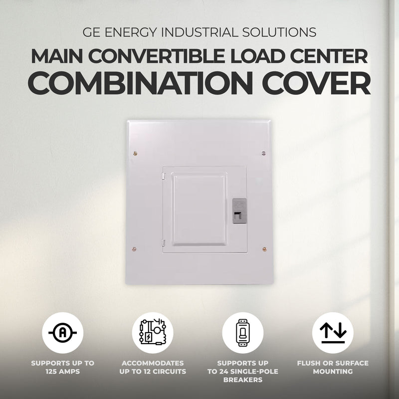 GE Energy Industrial Solutions Main Convertible Load Center Combination Cover