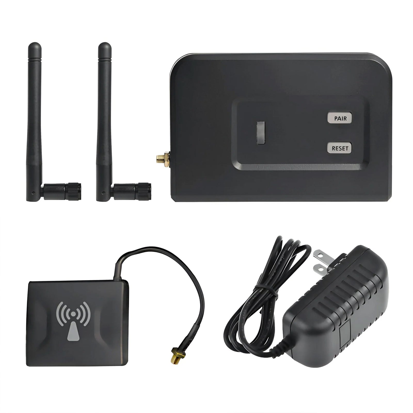 Mighty Mule Smart Gate Opener Remote Control Kit with Wireless Monitoring, Black - VMInnovations