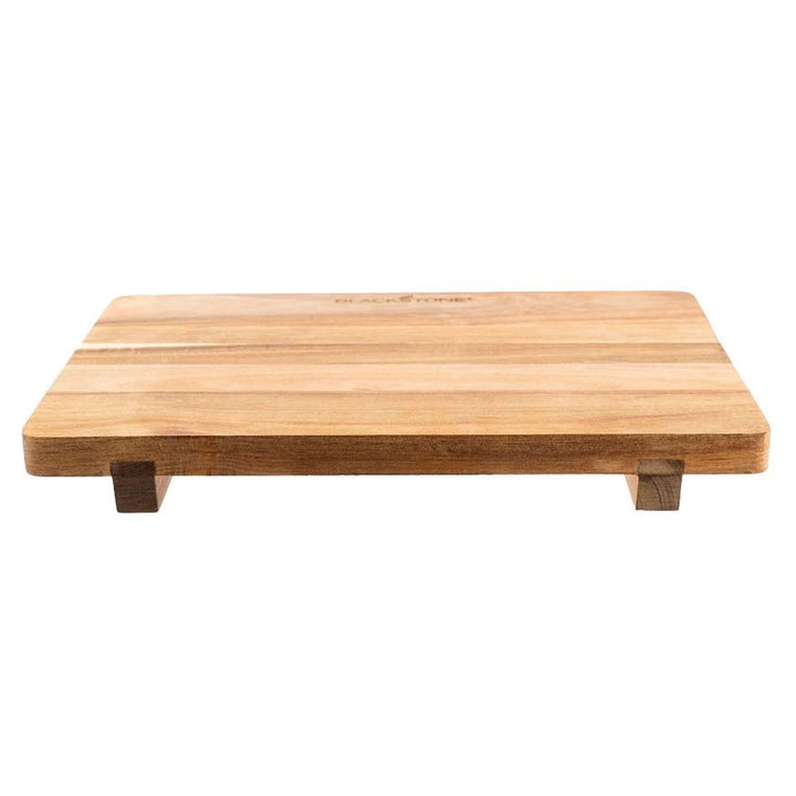 Blackstone Acacia Wood Griddle Cutting Board with Feet, Large, 17x12 Inch (Used)