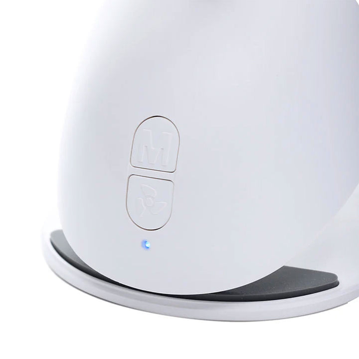 O2COOL Rechargeable Clip Fan, 4 Inch Blade, 3 Speeds, USB Cable, White(Open Box)