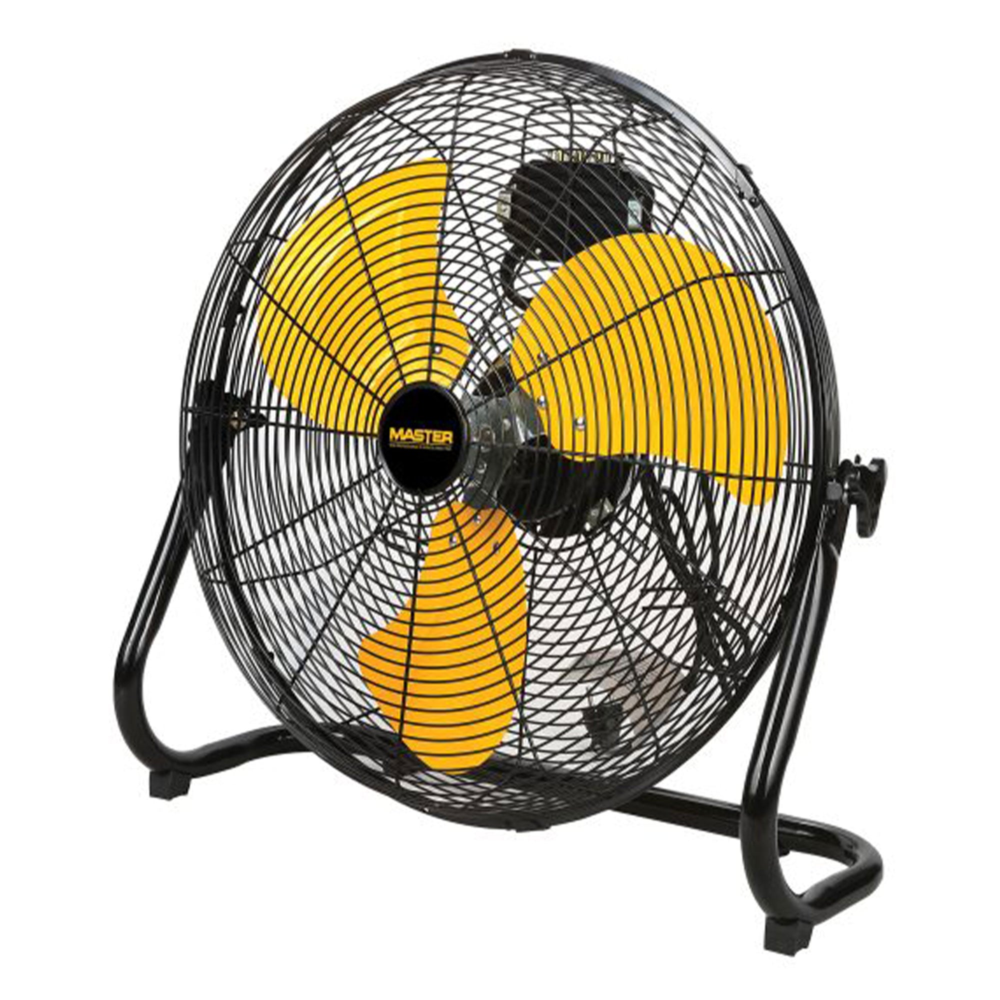 Master 2 Pack High Velocity Portable Industrial Metal Floor Fan, 20 Inch, Yellow - VMInnovations