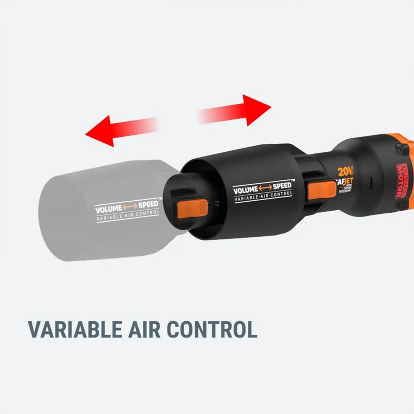 Worx Nitro LeafJet Cordless Leaf Blower with Battery and Charger for Lawn Care - VMInnovations