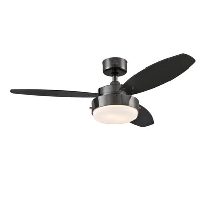 Westinghouse 2 Pack Alloy Ceiling Fan with LED Light and Reversible Blades, 42" - VMInnovations