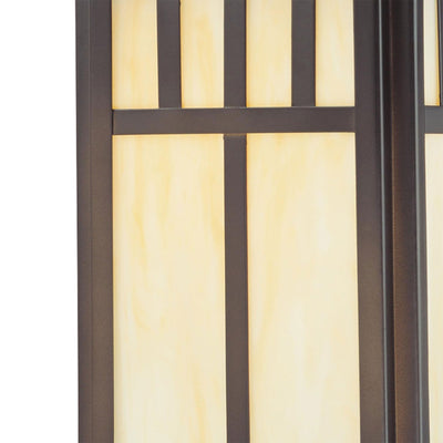Westinghouse Burnham Light Exterior Wall Mount Lantern & Honey Glass (Open Box) - VMInnovations