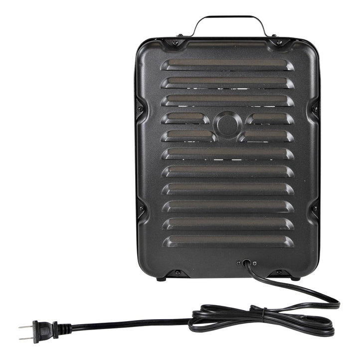 Comfort Zone 1500W Electric 3 Heat Utility Heater w/Thermostat, Black (Used) - VMInnovations