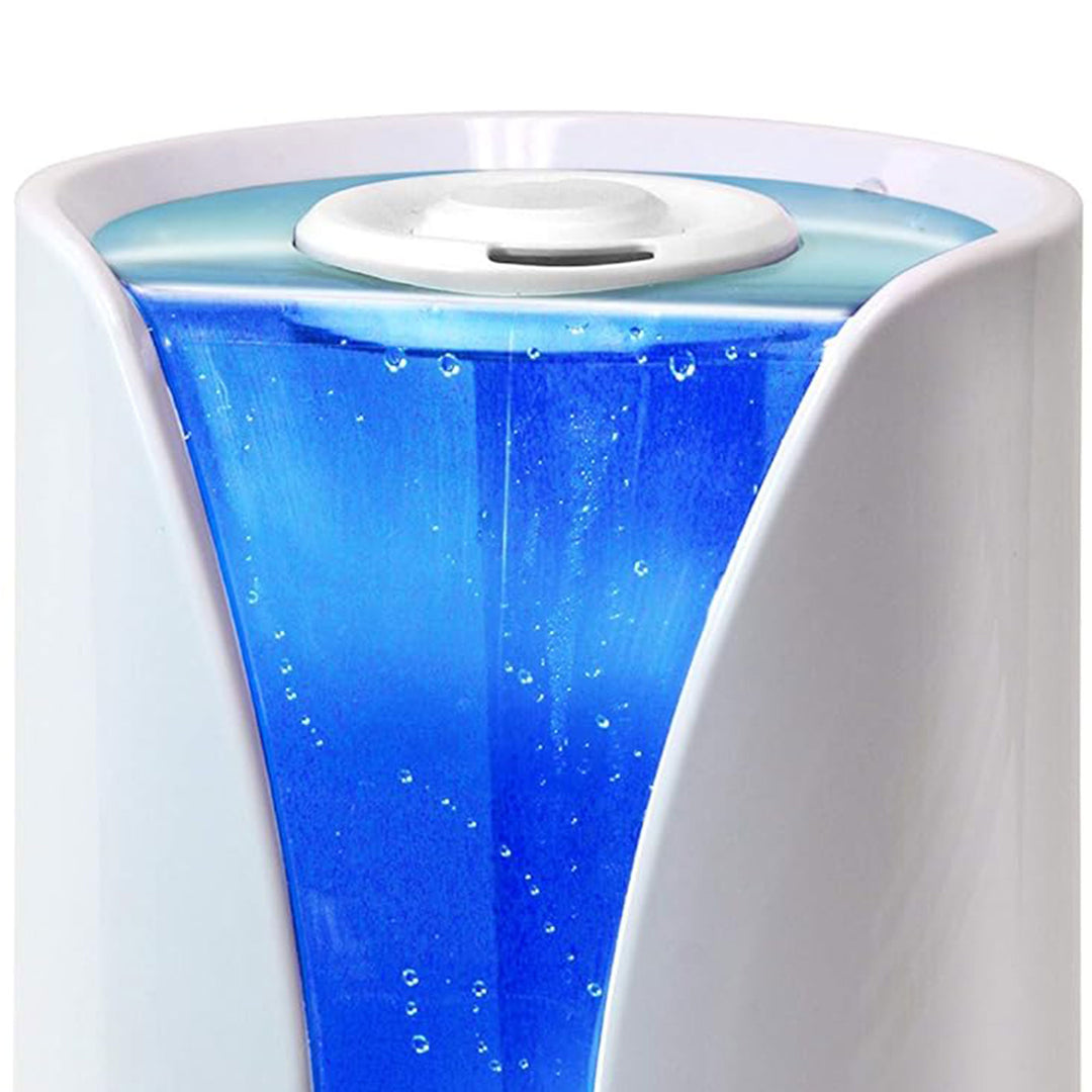 Comfort Zone Ultrasonic Humidifier with Digital Controls, White (Open Box) - VMInnovations