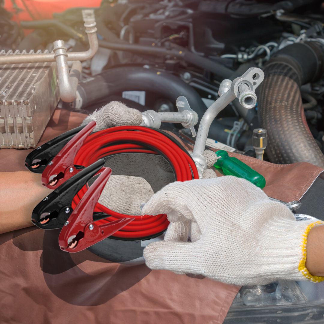 Master Mechanic 2 Gauge Heavy Duty Jumper Cables for Car & Truck Battery (Used) - VMInnovations