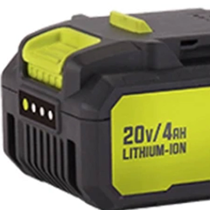 Master Mechanic 20 Volt Lithium Ion Rechargeable Tool Charging Battery, Green