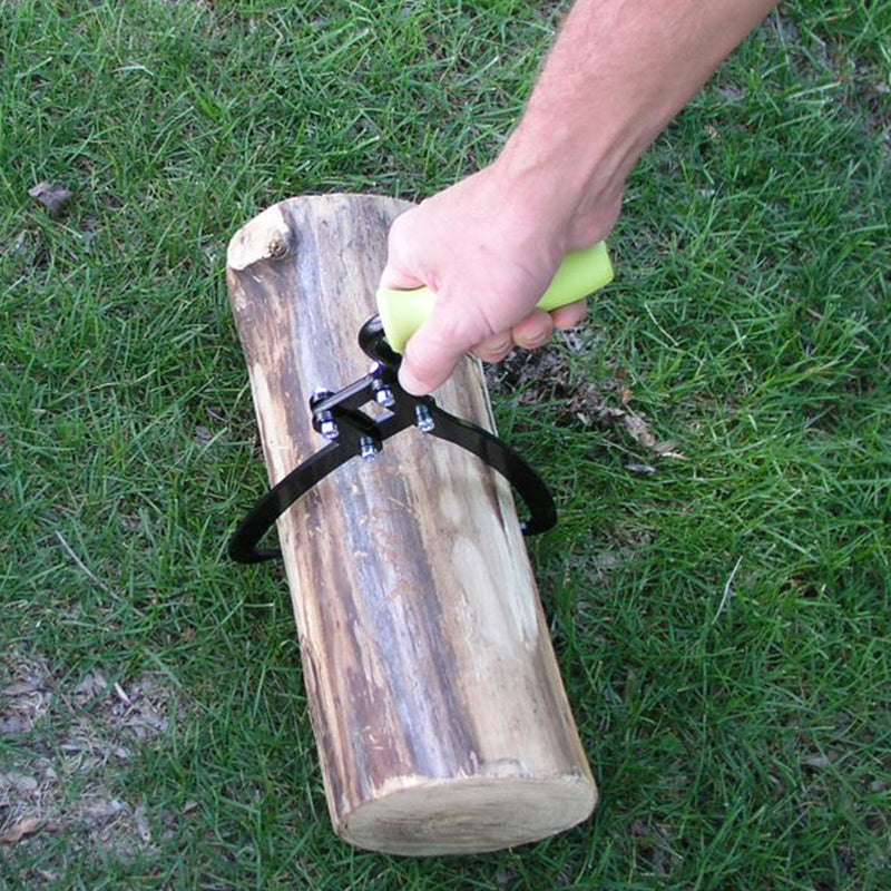 Timber Tuff Metal Log Grabber Tongs Woodworking and Logging Accessory (Open Box)