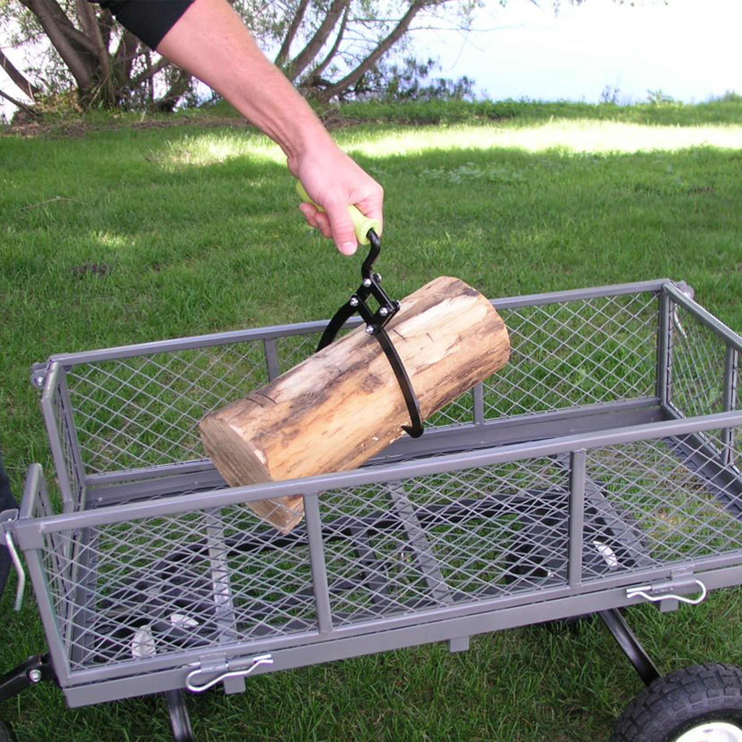 Timber Tuff Metal Log Grabber Tongs Woodworking and Logging Accessory (Used) - VMInnovations