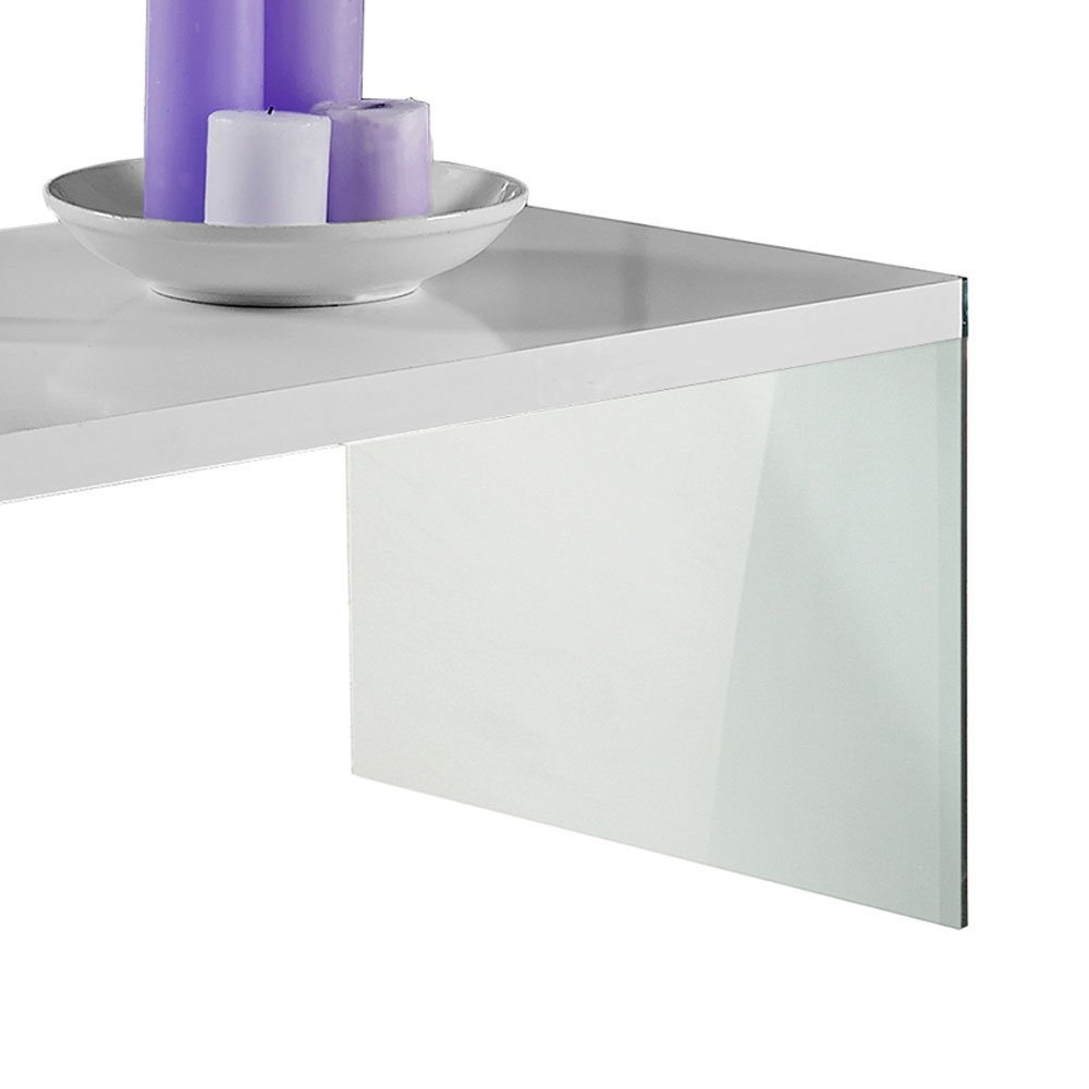 Monarch Glass Accent Console Table w/ Monarch Accent Glass Coffee Table