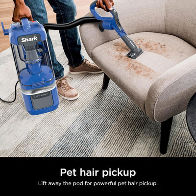 Shark Navigator ADV Upright Vacuum Cleaner, Cobalt Blue (Used) - VMInnovations