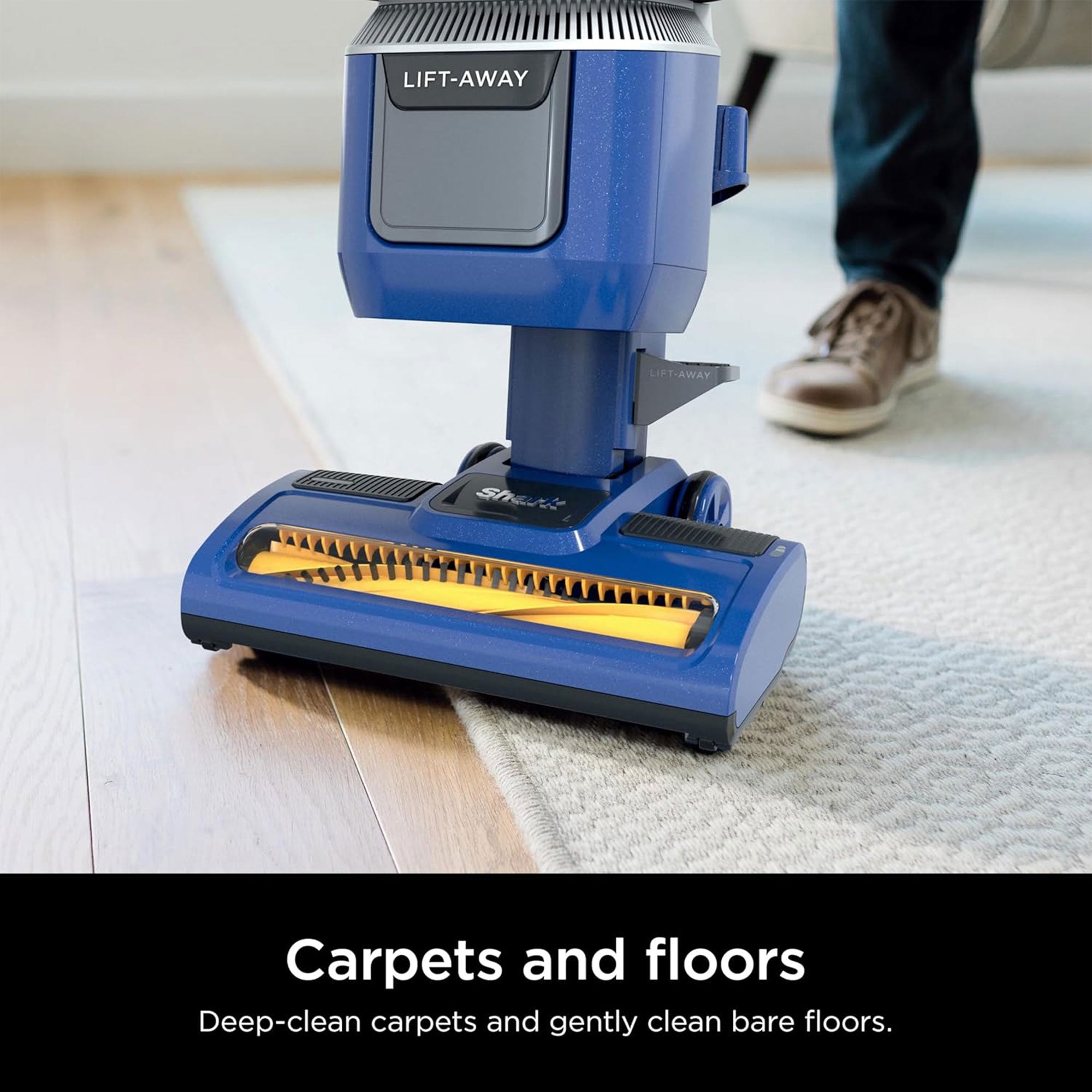 Shark Navigator ADV Upright Vacuum Cleaner, Cobalt Blue (Used) - VMInnovations