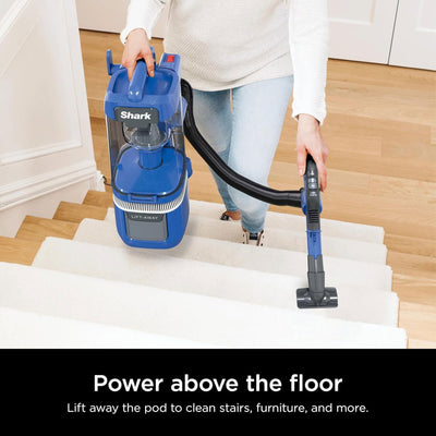 Shark Navigator ADV Upright Vacuum Cleaner, Cobalt Blue (Used) - VMInnovations