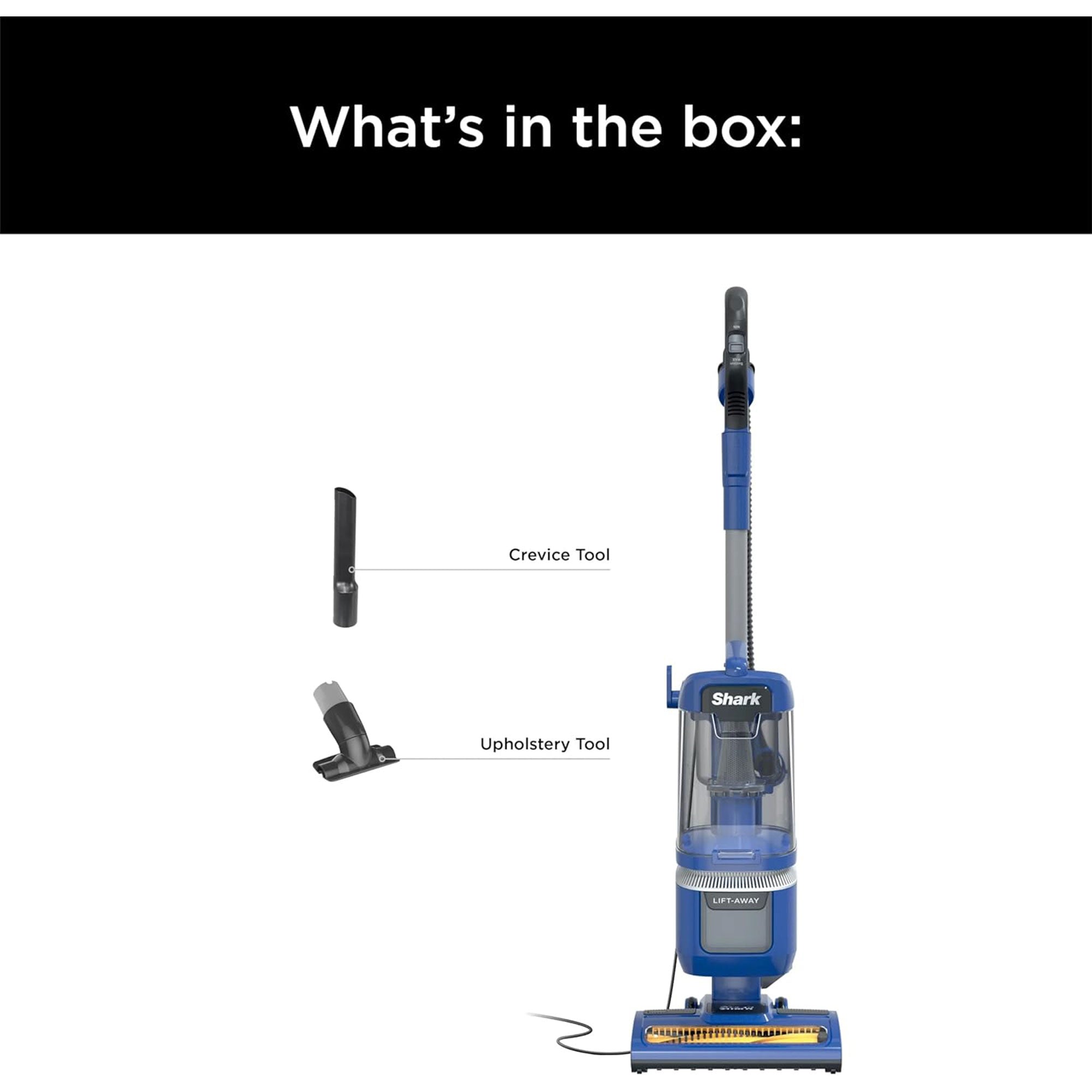 Shark Navigator ADV Upright Vacuum Cleaner, Cobalt Blue (Used) - VMInnovations