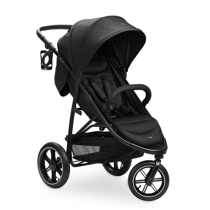 hauck Stroller Rapid 3 Air Reclining Seat, Compact Fold Stroller with Air Tires, Black