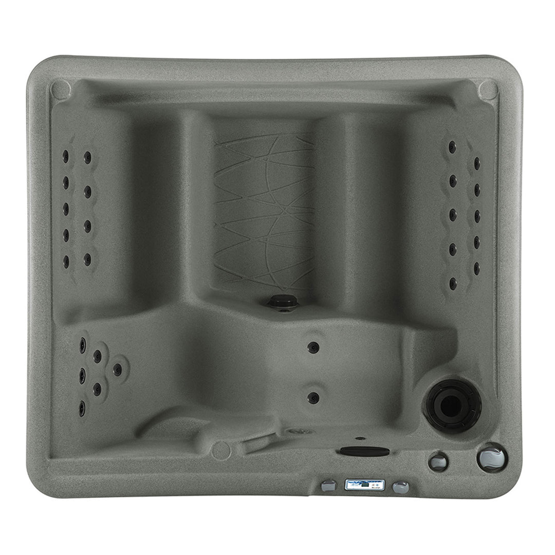 Lifesmart Spas 5 Person Plug & Play 28 Jet LED Hot Tub, LS350DX, Taupe(Open Box)