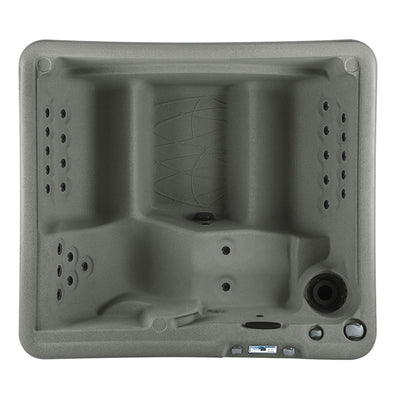 Lifesmart Spas 5 Person Plug and Play 28 Jet LED Outdoor Hot Tub, LS350DX, Taupe