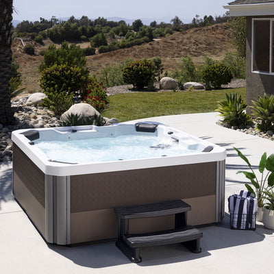 Lifesmart Hot Tub Spa Side Step for Square and Round Hot Tubs, 31"x16"(Open Box) - VMInnovations