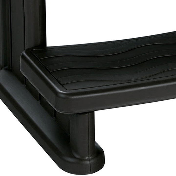 Lifesmart Hot Tub Spa Side Step for Square and Round Hot Tubs, 31"x16"(Open Box)