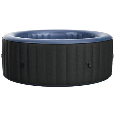 MSpa Round Inflatable Bubble Massage Spa, 4 to 6 Person Outdoor Hot Tub, Bergen - VMInnovations