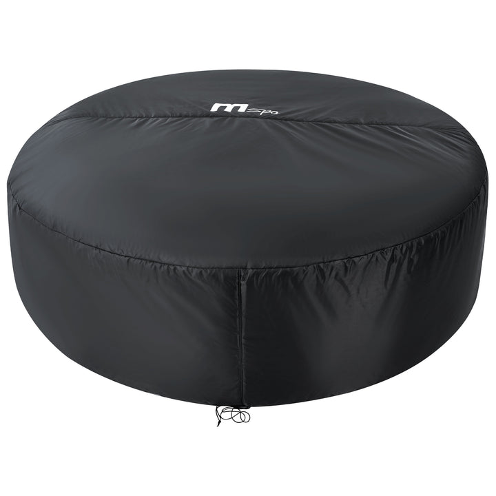 MSpa Round Thermal Cover w/Snug Fit Design 6 Person Spas, Grey (Open Box)