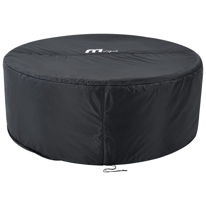 MSpa Round Thermal Cover with Snug Fit for Outdoor Mono and Spas, Grey(Open Box) - VMInnovations