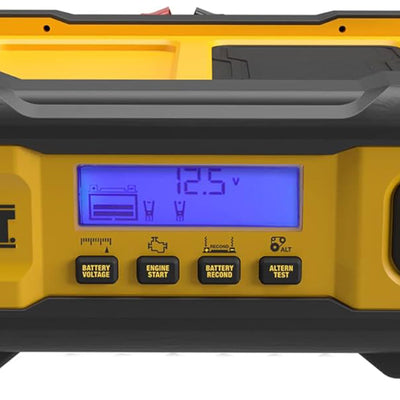 DEWALT Automotive or Marine Battery Charger, Maintainer with LCD Screen, 30 Amps