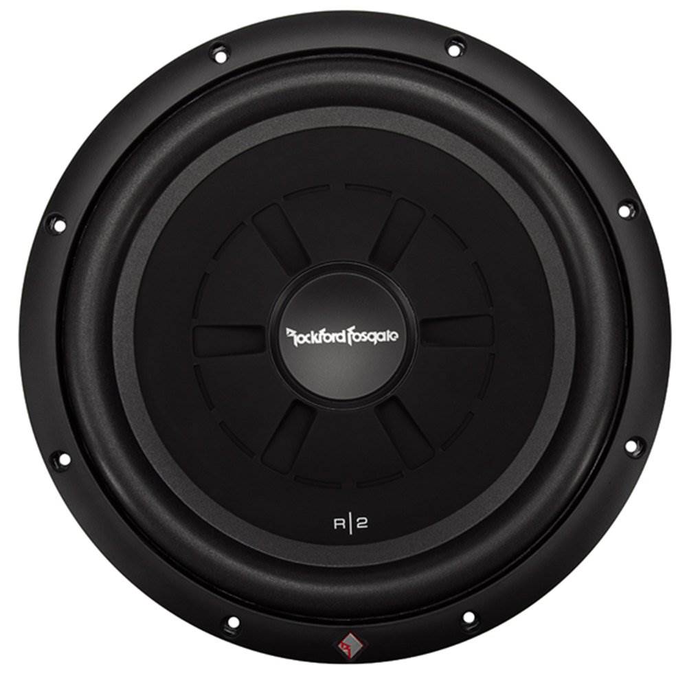 Rockford Fosgate 12" 500 Watt Shallow Mount Slim Car Subwoofer Speaker (Used)