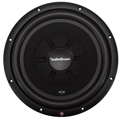 ROCKFORD FOSGATE R2SD4-12 12" 500W Car Shallow Slim Subwoofer Sub (Open Box) - VMInnovations