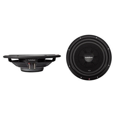 Rockford Fosgate 12" 500 Watt Shallow Mount Slim Car Subwoofer Speaker (Used) - VMInnovations