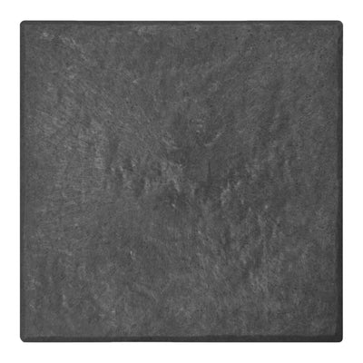 TierraVerde 10 Pack 12" x 12" Stomp Stone Decorative Stepping Squares, Blk(Used)