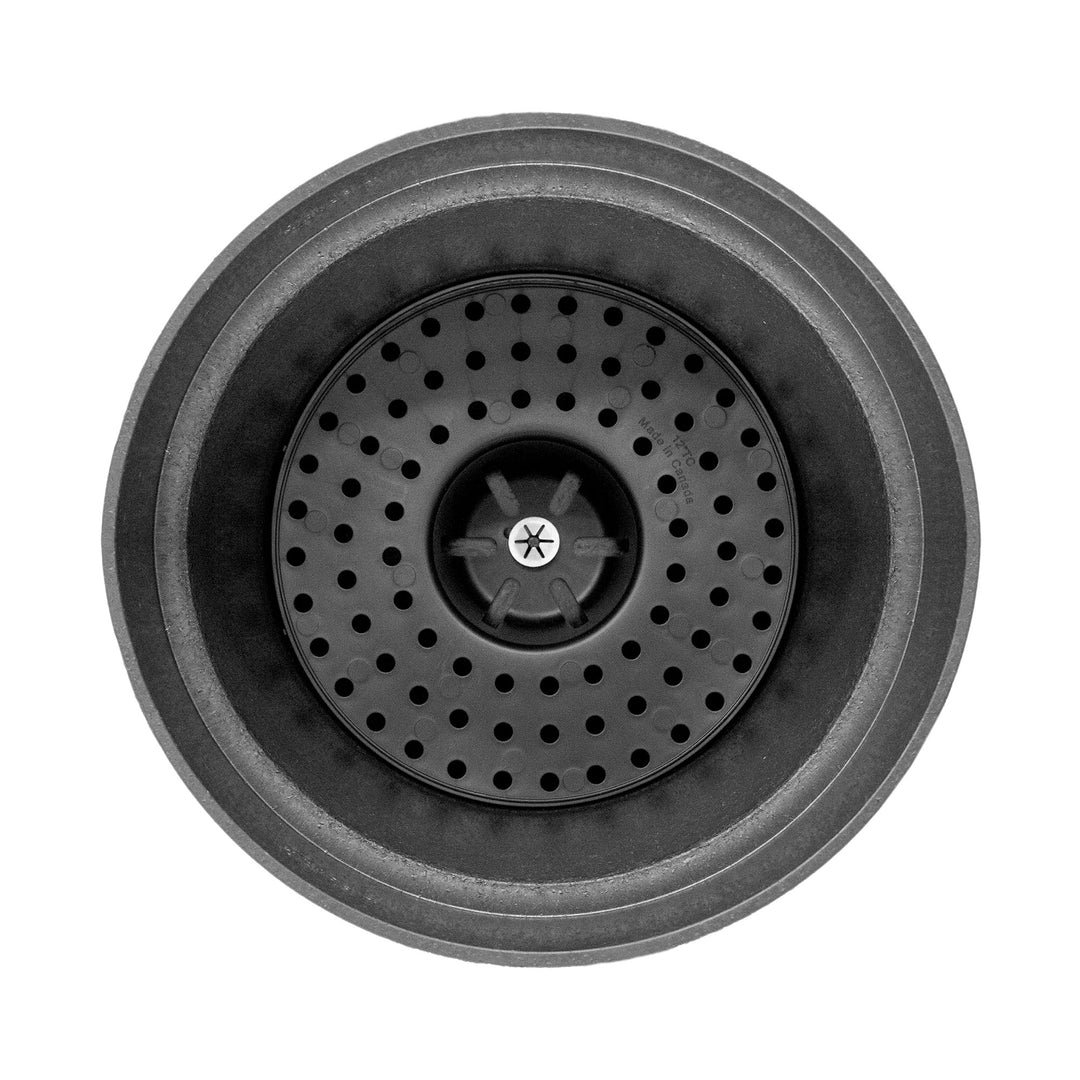 Tierra Verde 2 Pack Baritone Planter, Self Watering Pot, 18"W x 16"H, Black