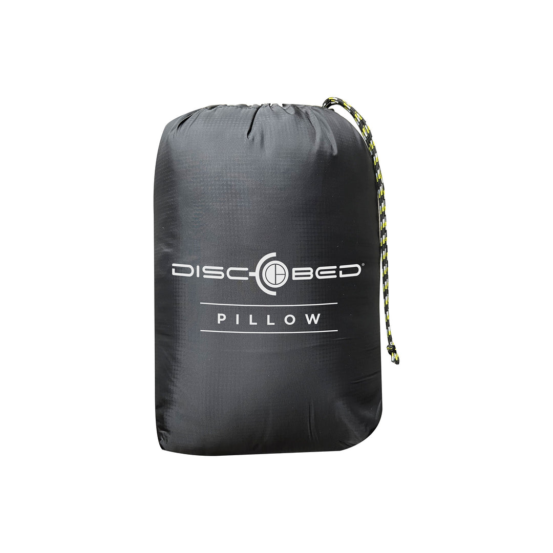 Disc-O-Bed Lightweight Travel Pillow, Packable with Washable Cover (Open Box)