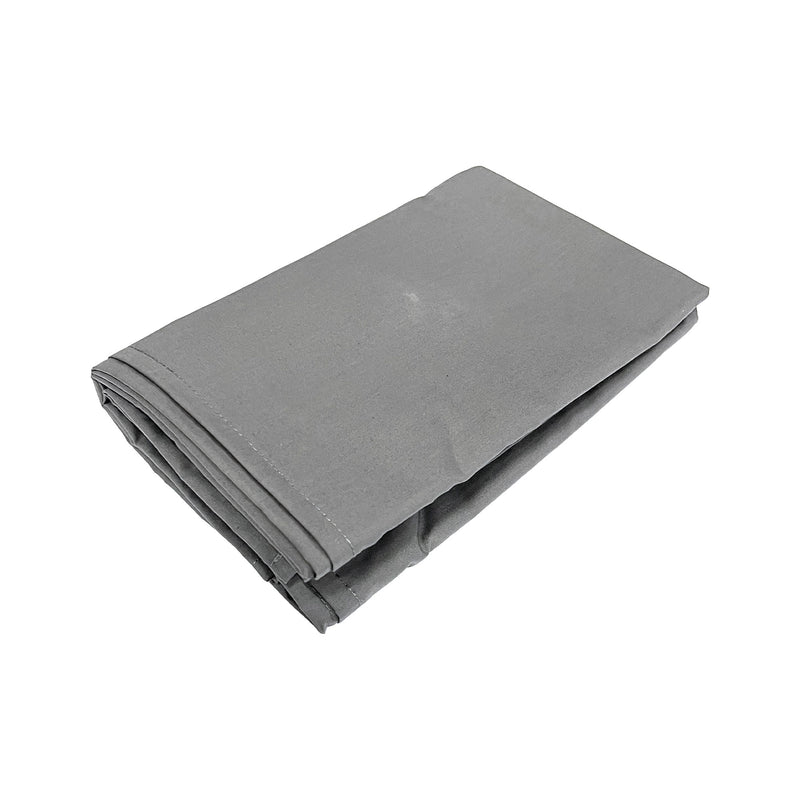 Disc-O-Bed L/XL Cot Sheet for Portable Folding Bed Systems and Camping, Grey