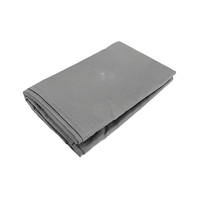 Disc-O-Bed 2XL Cot Sheet for Portable Folding Bed Systems and Camping, Grey