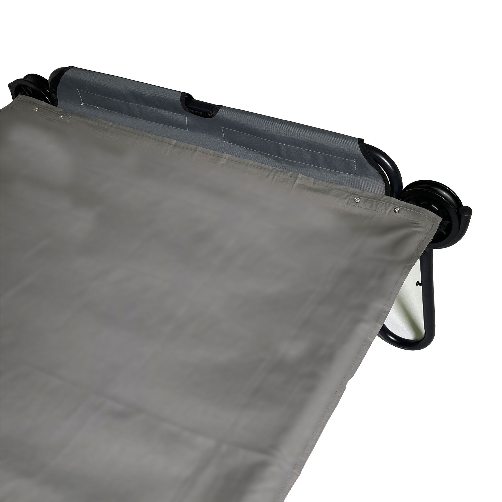 Disc-O-Bed 2XL Cot for Portable Folding Bed Systems & Camping, Grey (Open Box) - VMInnovations