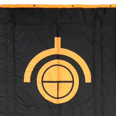 Disc-O-Bed Multifunctional Blanket with Snap Fastener and Fleece Interior, Black - VMInnovations
