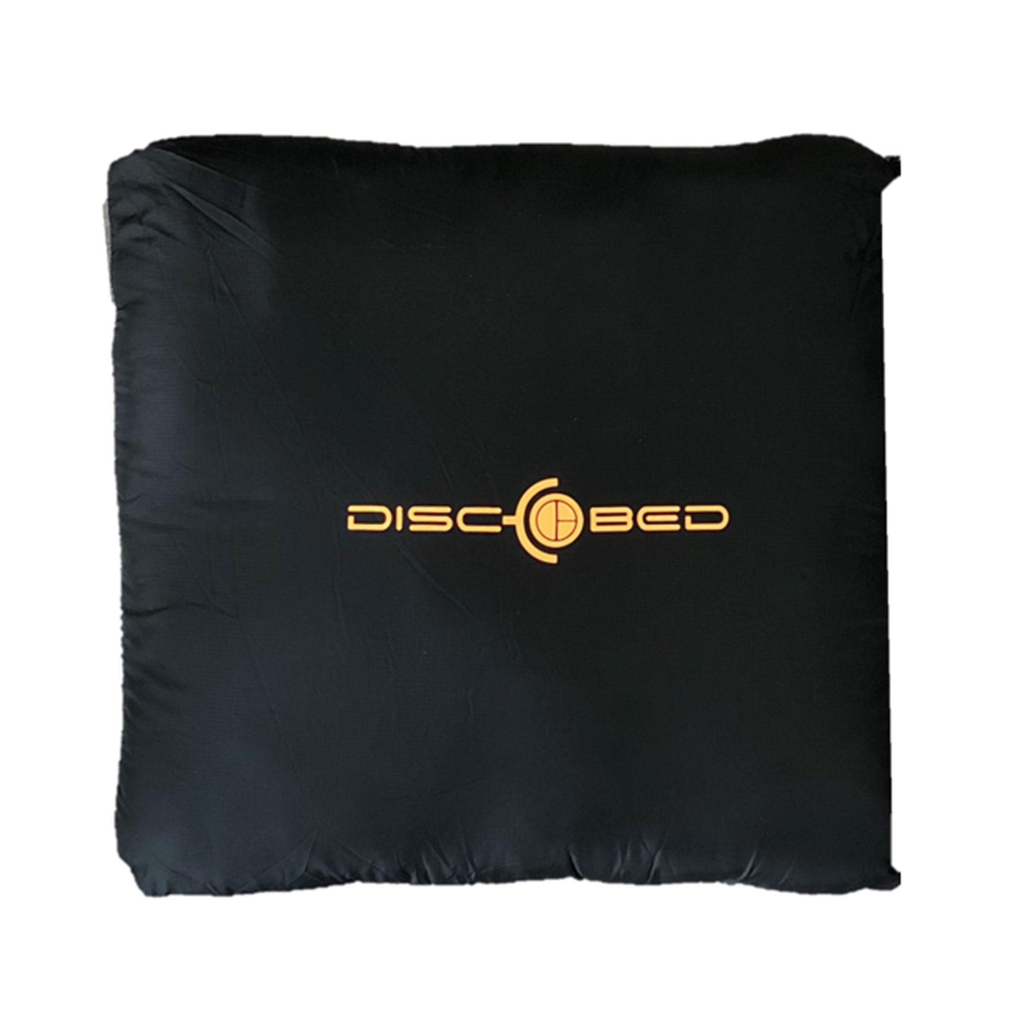 Disc-O-Bed Multifunctional Blanket with Snap Fastener and Fleece Interior, Black - VMInnovations