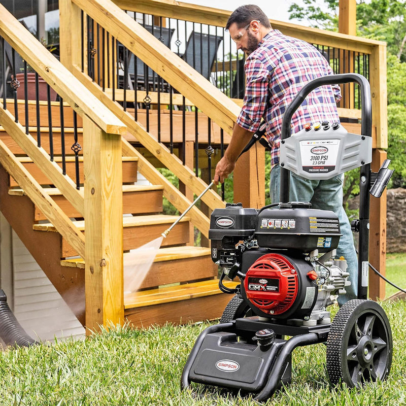 Simpson MegaShot Professional Gas Pressure Washer, Black (Refurbished)