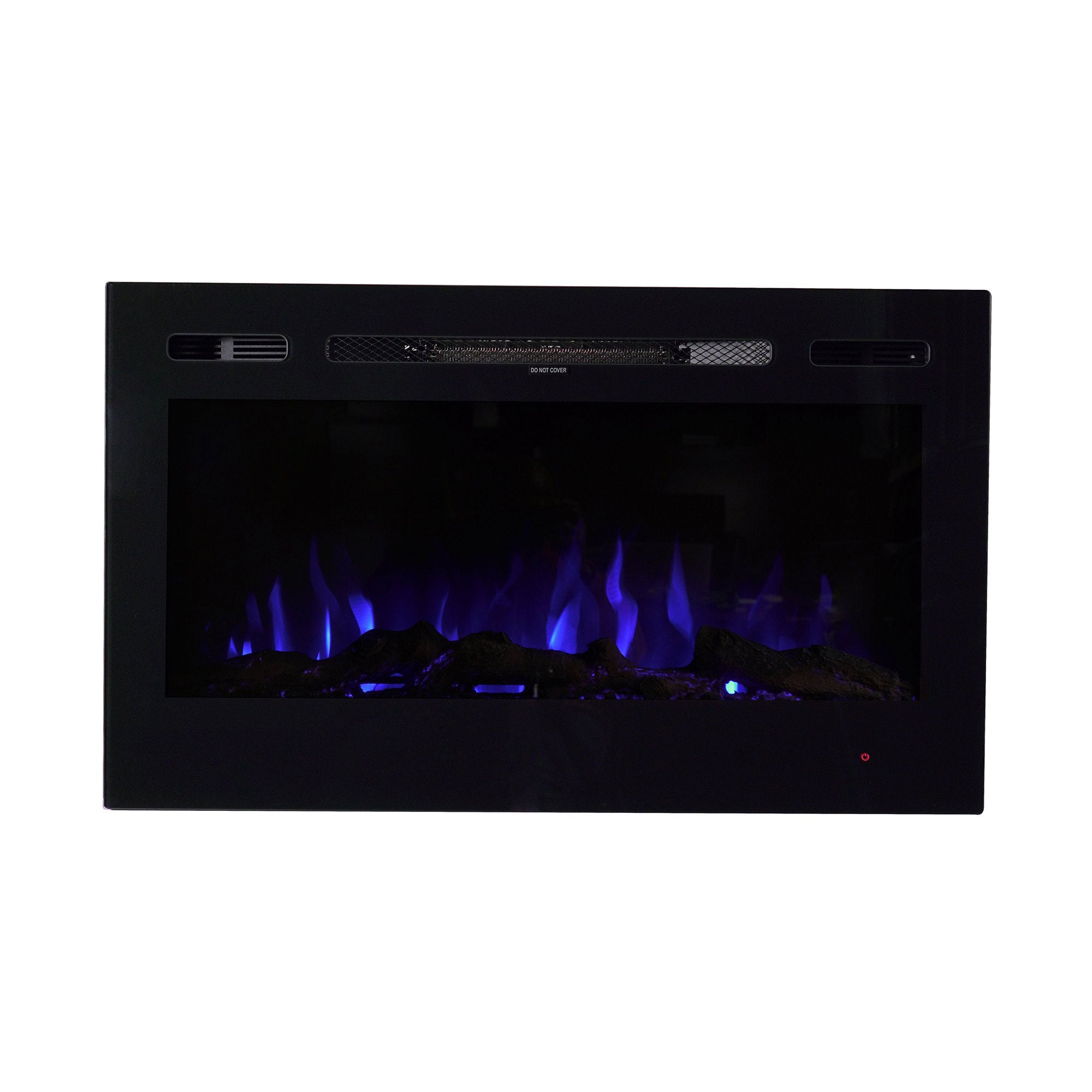 EdenBranch Electric Fireplace, Recessed or Wall Mount, 36 Inch (Used) - VMInnovations