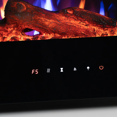 EdenBranch Electric Fireplace, Recessed or Wall Mount, Adjustable Heat, 36 Inch - VMInnovations