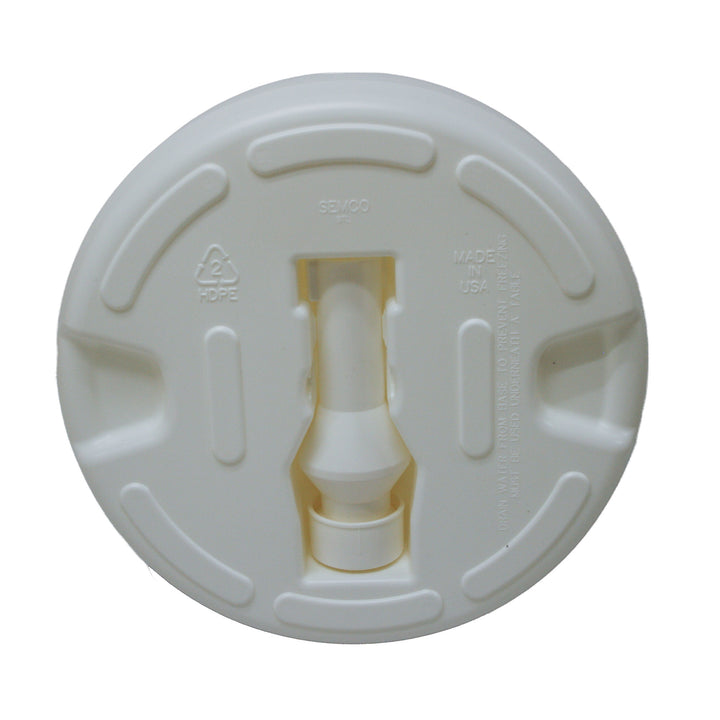 Good Ideas Outdoor Umbrella Stand Patio Base for 1 and 1.5" Poles, White (Used) - VMInnovations