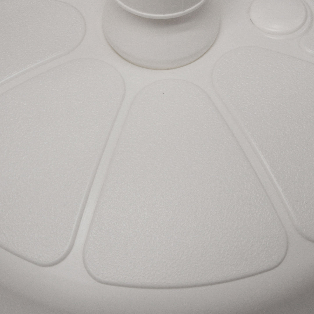 Good Ideas Outdoor Umbrella Stand Patio Base for 1 and 1.5" Poles, White (Used) - VMInnovations