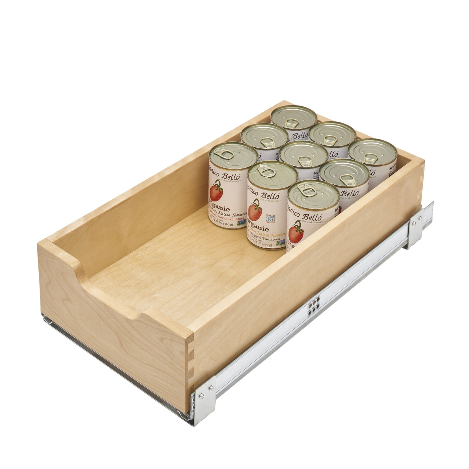 Rev-A-Shelf 11.71" Pullout Kitchen Cabinet Drawer w/ Soft-close, 4WDB-12SC-1 - VMInnovations