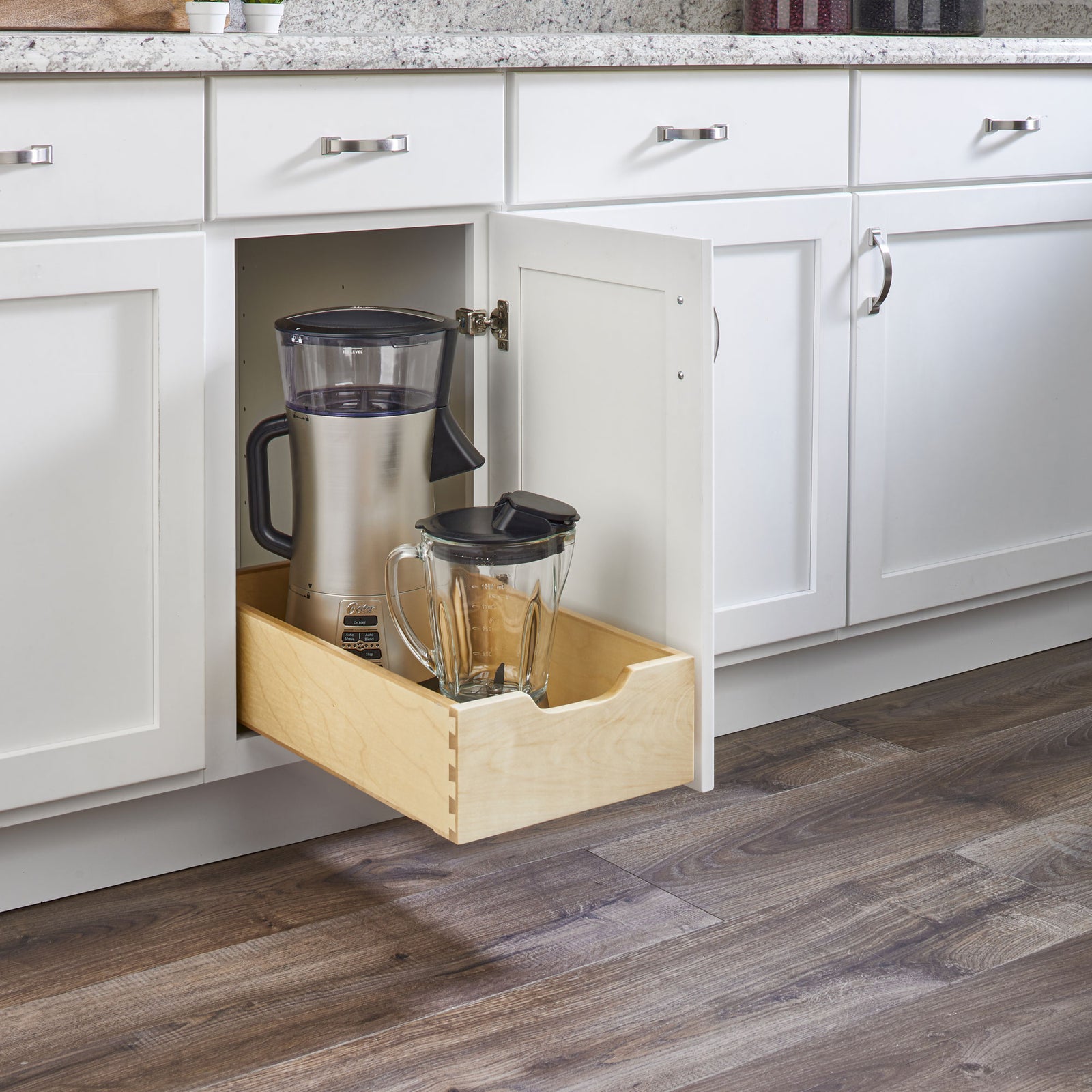 Rev-A-Shelf 11.71" Pullout Kitchen Cabinet Drawer w/ Soft-close, 4WDB-12SC-1 - VMInnovations