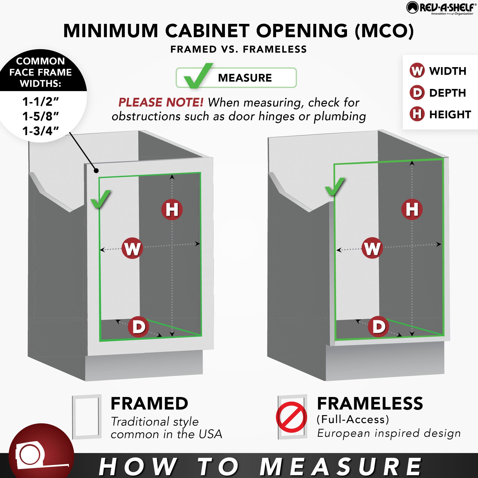Rev-A-Shelf 11.71" Pullout Kitchen Cabinet Drawer w/ Soft-close, 4WDB-12SC-1 - VMInnovations