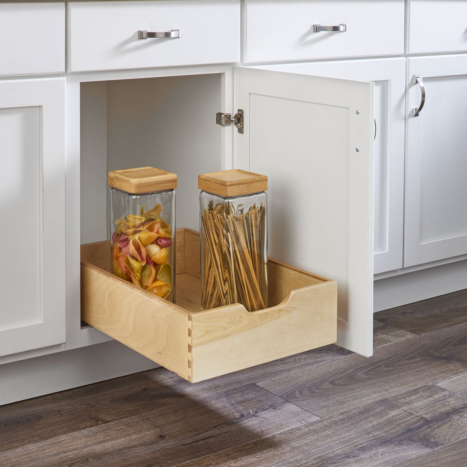 Rev-A-Shelf 14.71" Pullout Kitchen Cabinet Drawer w/ Soft-close, 4WDB-15SC-1 - VMInnovations