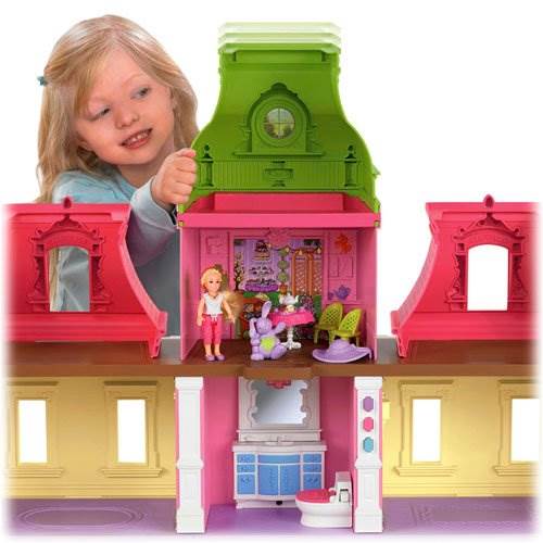 Fisher Price Loving Family Dream Mega Set Dollhouse w/ Dolls & Furniture